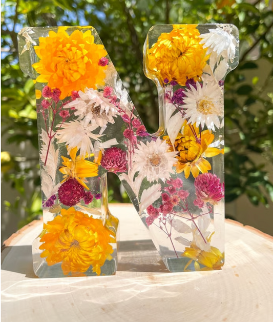 EverGlow Initial - Preserved Floral Art Keepsake + GET 50% OFF TODAY!