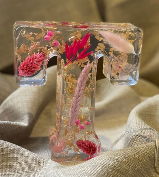 EverGlow Initial - Preserved Floral Art Keepsake + GET 50% OFF TODAY!