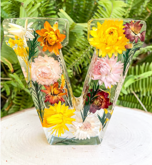 EverGlow Initial - Preserved Floral Art Keepsake + GET 50% OFF TODAY!