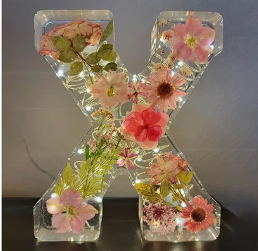 EverGlow Initial - Preserved Floral Art Keepsake + GET 50% OFF TODAY!