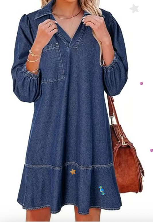 LunaBeauty A-Line Dress- 50 % OFF