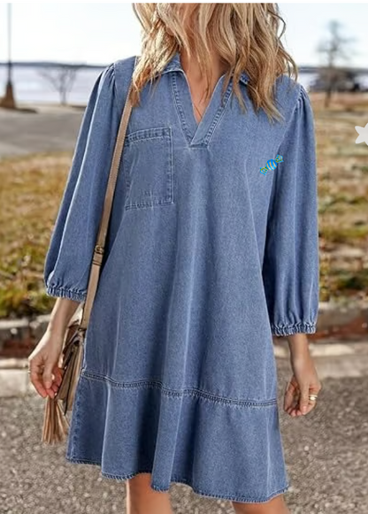 LunaBeauty A-Line Dress- 50 % OFF