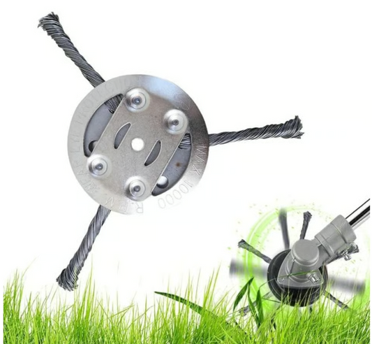 SteelBlade™ 6-Inch Wire Brush Cutter Head - 50 % OFF