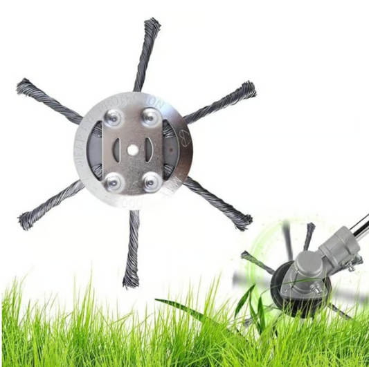 SteelBlade™ 6-Inch Wire Brush Cutter Head - 50 % OFF