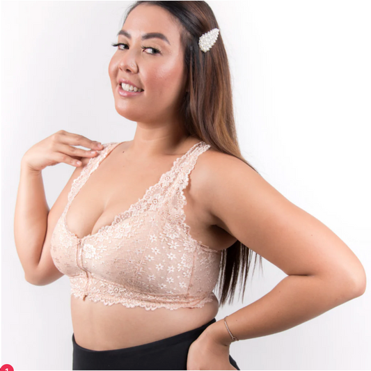 LuxeZip Lace Bra - 50 % OFF