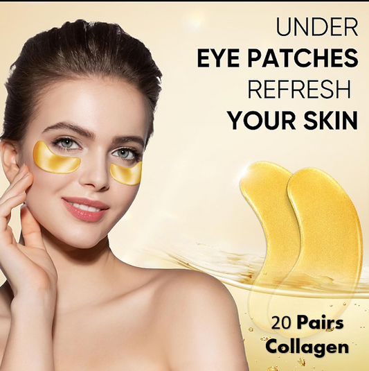 The GoldGlow Eye Patches - Visible Results in the Blink of an Eye + 50% OFF