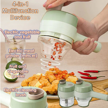 The KitchenCommand 4-in-1 Chopper - Cut, Clean, and Mince 80% Faster + 50% OFF