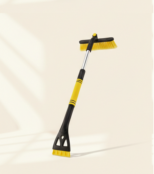 FrostGlide™ – 3-in-1 Extendable Snow Brush & Ice Scraper with 360° Rotating Head + 50 % OFF