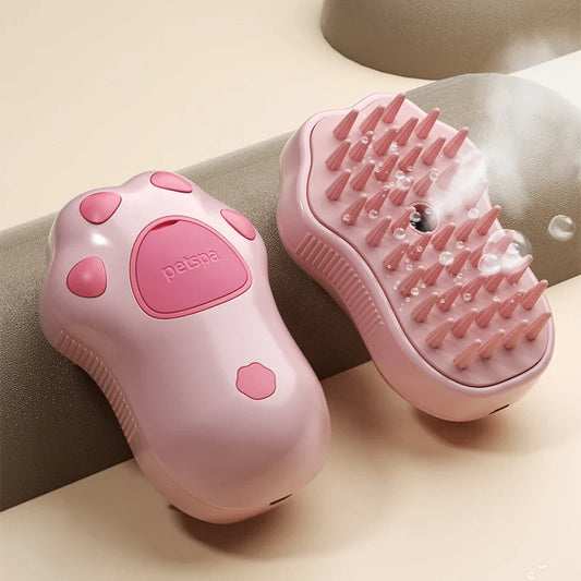 The AquaGroom 3-in-1 Steamy Brush - Grooming That Feels Like a Spa Day + 50% OFF