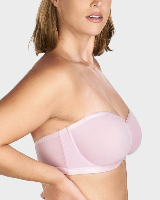 Maisette™ – Strapless Mesh Underwire Balconette Bra with Convertible Straps + 50% OFF