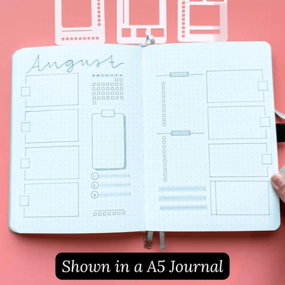 The CraftFlex Journal Stencil - Flawless Layouts, Effortlessly + 50% OFF