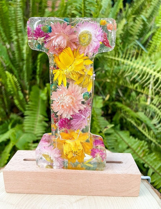 EverGlow Initial - Preserved Floral Art Keepsake + GET 50% OFF TODAY!