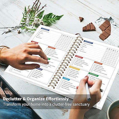 The ClarityFlow Planner - Household Cleaning Made Simple! + 50% OFF