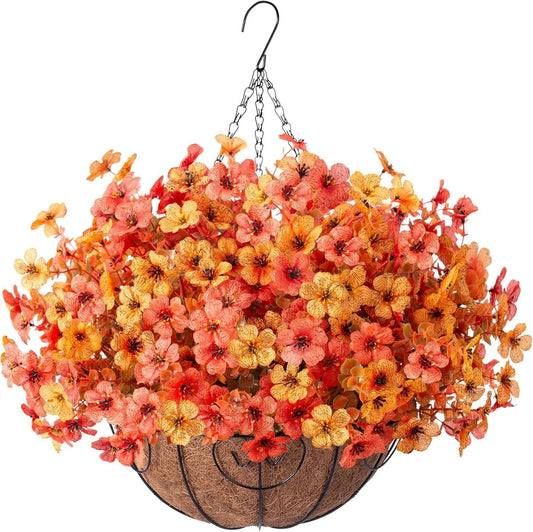 The AuraBloom Hanging Basket — Permanent Spring Without the Effort + 50% OFF