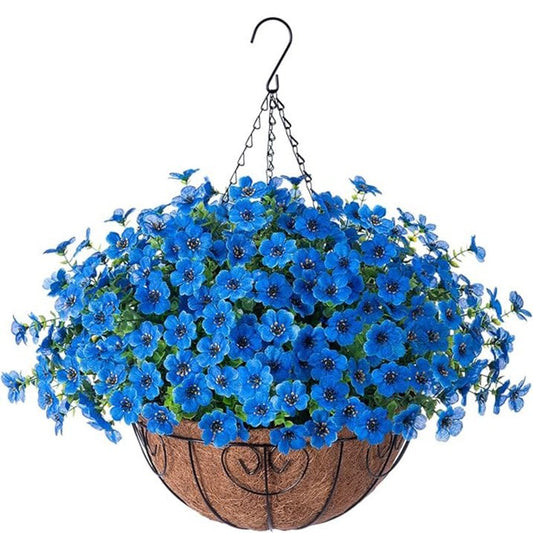 The AuraBloom Hanging Basket — Permanent Spring Without the Effort + 50% OFF
