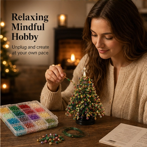 Pearlfrost – Relaxing DIY Christmas Pearl + Rhinestone + 50% OFF