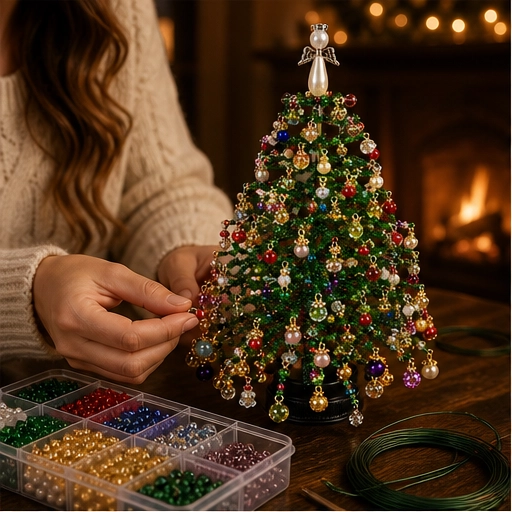 Pearlfrost – Relaxing DIY Christmas Pearl + Rhinestone + 50% OFF