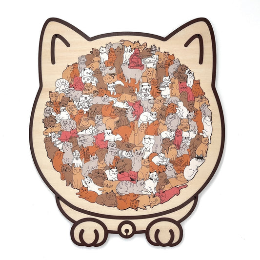 The Purrfect Cat Puzzle – The Ultimate Gift for Stress Relief + 50% OFF