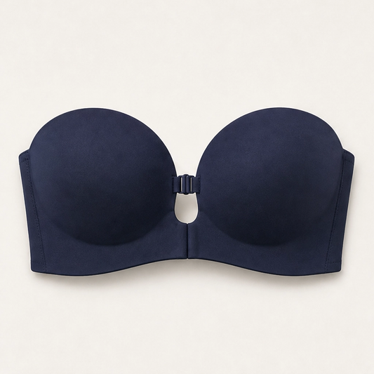 Sculptelle™ – Strapless Front-Closure Push-Up Bra with Multi-Way Straps + 50% OFF