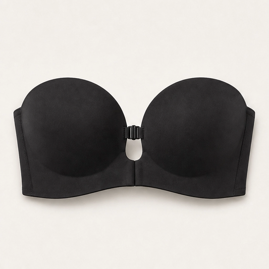 Sculptelle™ – Strapless Front-Closure Push-Up Bra with Multi-Way Straps + 50% OFF