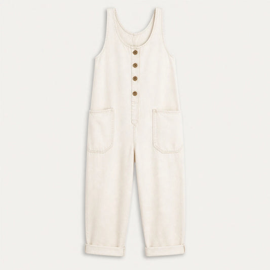 Velinne™ – Breathable Wide-Leg Sleeveless Jumpsuit with Deep Pockets + 50% OFF