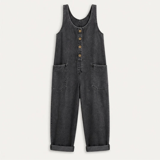 Velinne™ – Breathable Wide-Leg Sleeveless Jumpsuit with Deep Pockets + 50% OFF