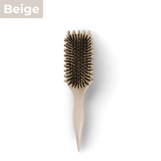 The AuraCoil Defining Brush - Boar Bristles, Frizz Reduction, and Ergonomic Design + 50% OFF