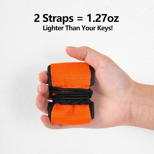 The AuraLink Luggage Straps — Multi-Use Iridescent Connectors + 50% OFF