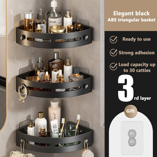 The CornerSpace Shower Shelves - A Clutter-Free Shower, No Drilling + 50% OFF