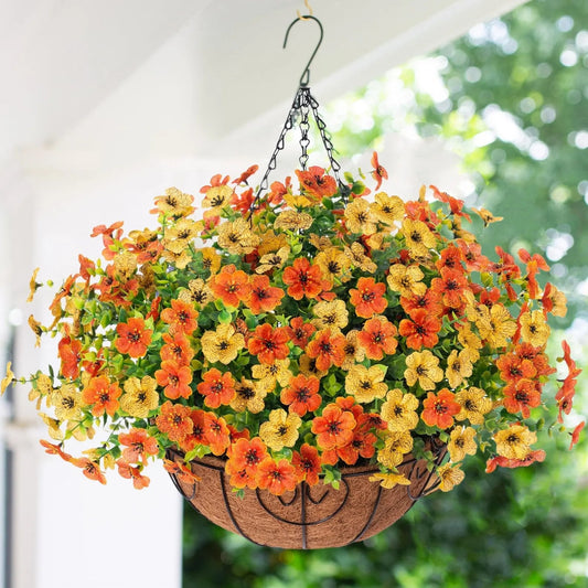 The AuraBloom Hanging Basket — Permanent Spring Without the Effort + 50% OFF