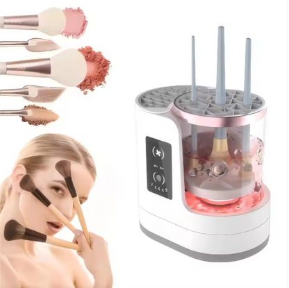 The Brush-o-Matic Cleaner - Clean & Dry Brushes, Hands-Free + 50% OFF