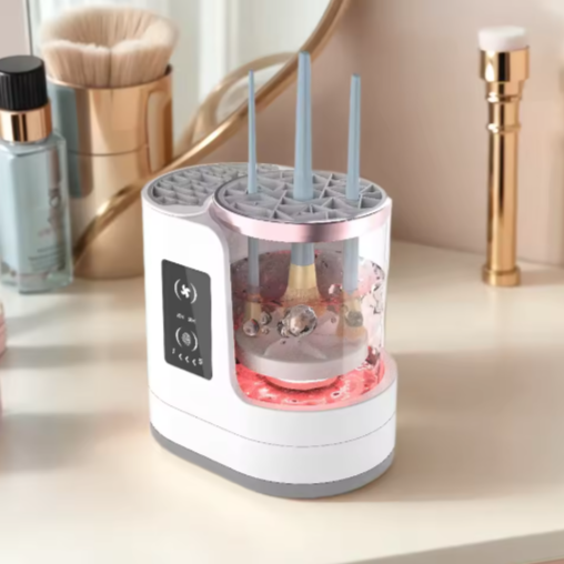 The Brush-o-Matic Cleaner - Clean & Dry Brushes, Hands-Free + 50% OFF