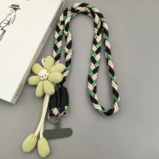 Petalia™ – Floral Hands-Free Phone Crossbody Lanyard + 50% OFF