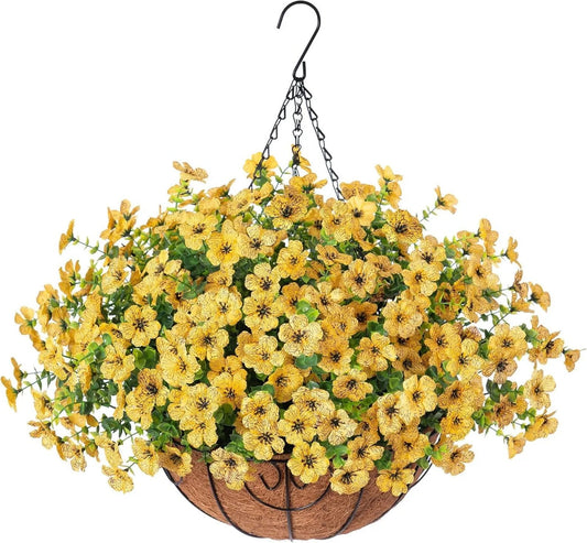 The AuraBloom Hanging Basket — Permanent Spring Without the Effort + 50% OFF