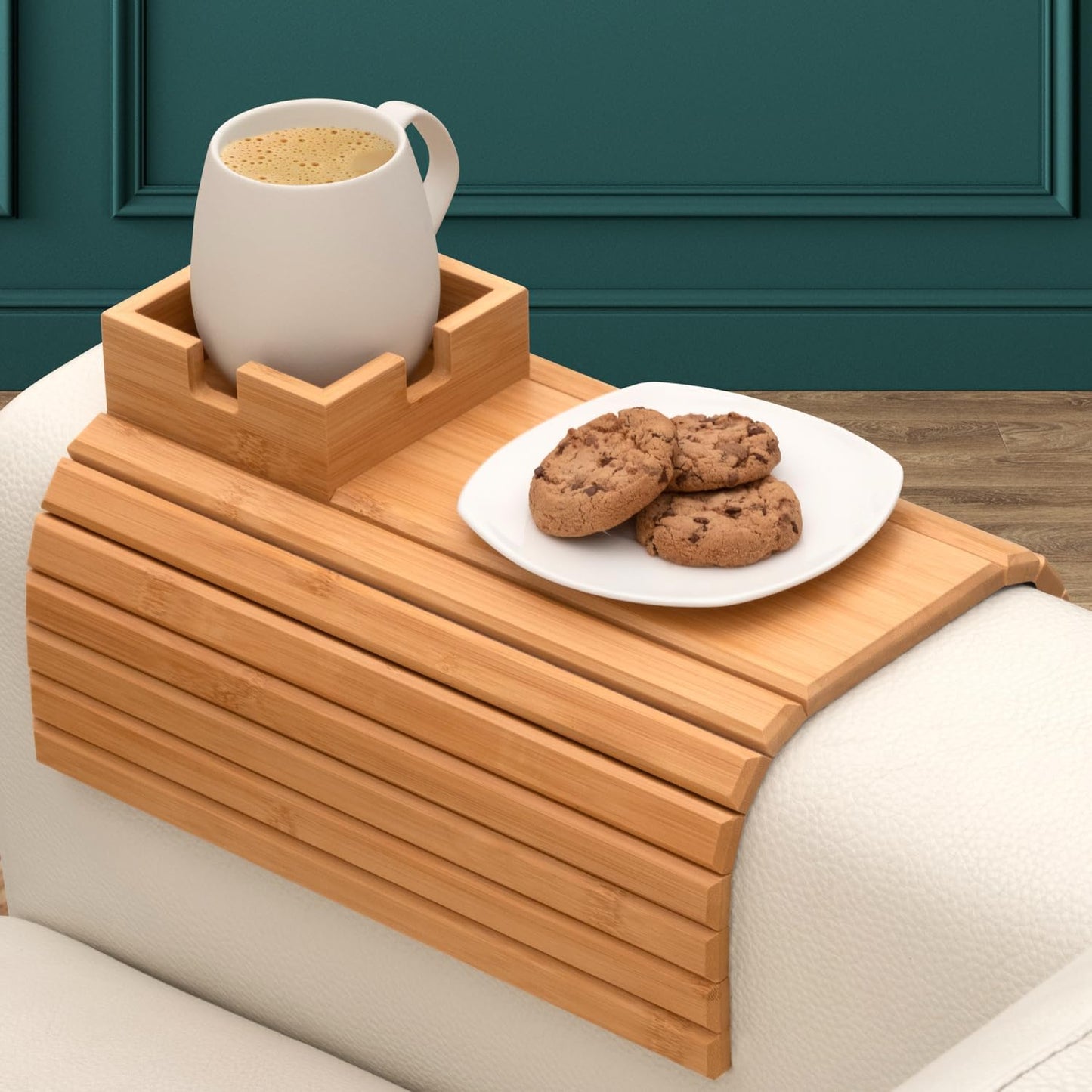 The BambooGrip Couch Cup Holder – Keep Every Drink Steady + 50% OFF