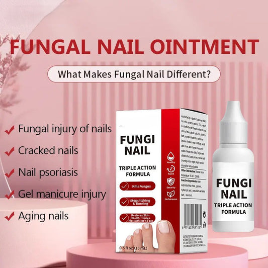 NailRenew™ Triple-Action Nail Repair - Clear Nails, Renewed Confidence + 50% OFF