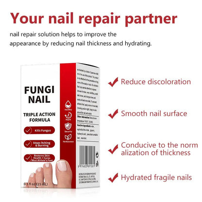 NailRenew™ Triple-Action Nail Repair - Clear Nails, Renewed Confidence + 50% OFF