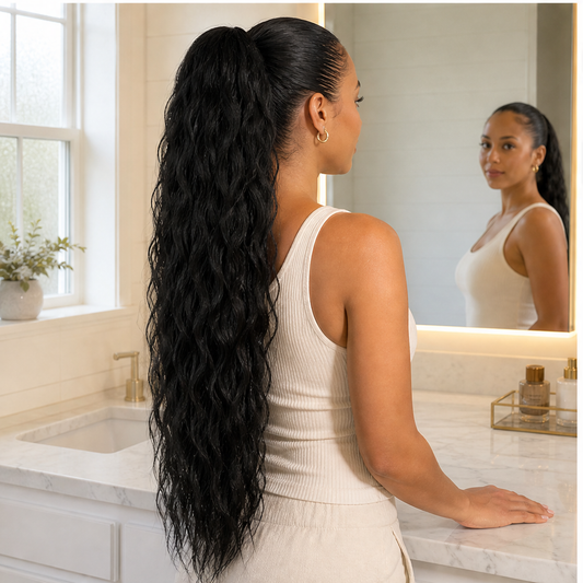 Cascella – Wavy Claw-Clip Ponytail Hair Extension + 50% OFF