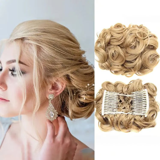 QuickVolume Messy Bun - Achieve Effortless Elegance Instantly + 50% OFF