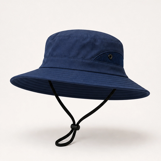 Solhaven™ – Packable Wide-Brim UPF50+ Sun Hat with Ponytail Hole + 50% OFF