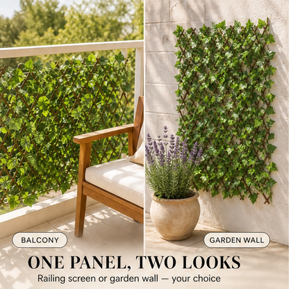 Arbor™ – Expandable Faux-Ivy Privacy Trellis for Balconies & Patios +50% OFF