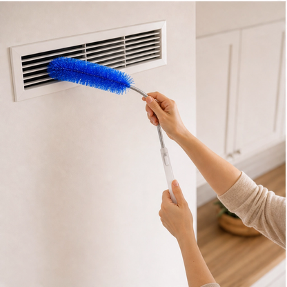 Reachly™ – Bendable Reusable Dust Brush for Fans, Blinds, Vents & Cars + 50% OFF