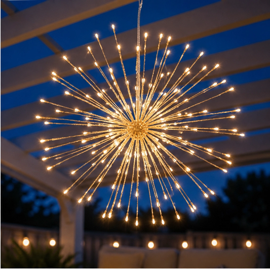 Emberbloom™ – Solar Fireworks Lights with Remote, 8 Modes & 480 LEDs + 50% OFF