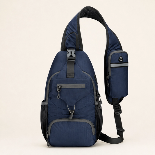 Crestpack™ – Packable Crossbody Sling Bag with Side Pockets for Hiking & Travel + 50% OFF