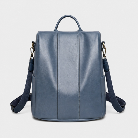 Vellora™ – Structured Large-Capacity Leather Backpack for Women + 50% OFF