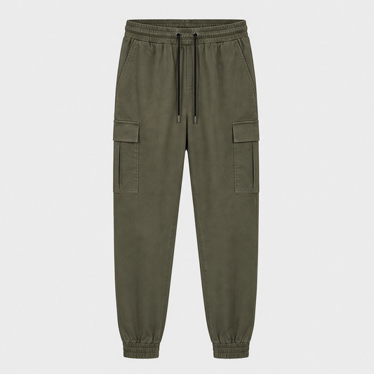 Norden™ – Hybrid Cargo Jogger Trousers with Tapered Cuffs & Drawstring Waist + 50% OFF