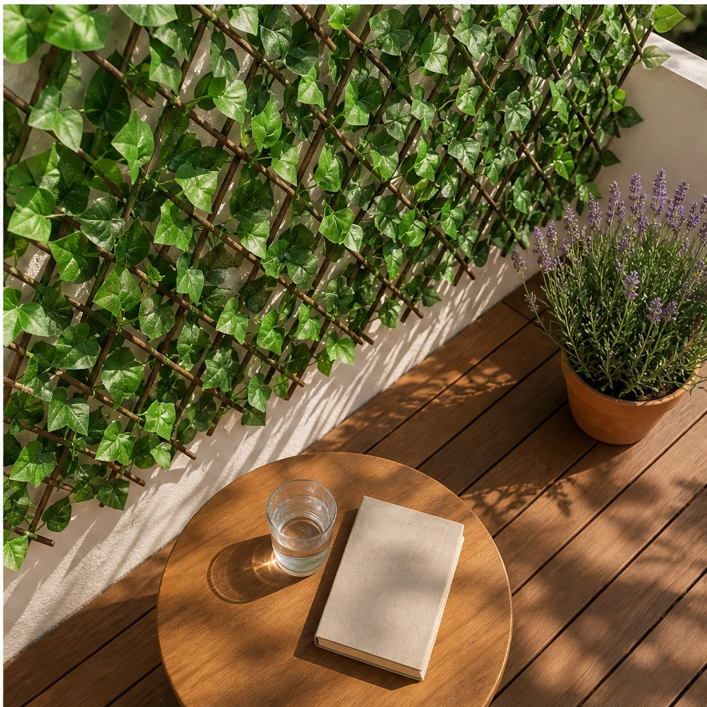 Arbor™ – Expandable Faux-Ivy Privacy Trellis for Balconies & Patios +50% OFF