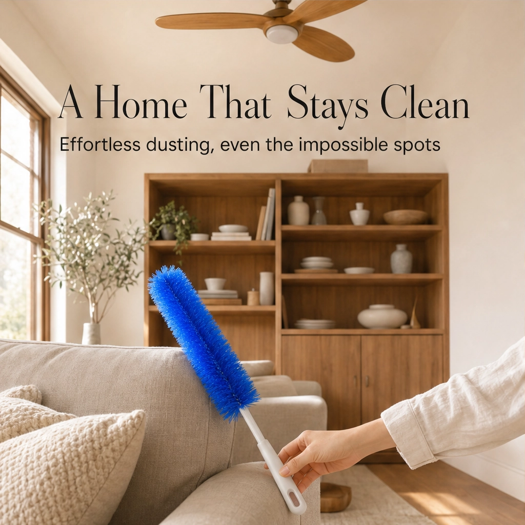 Reachly™ – Bendable Reusable Dust Brush for Fans, Blinds, Vents & Cars + 50% OFF