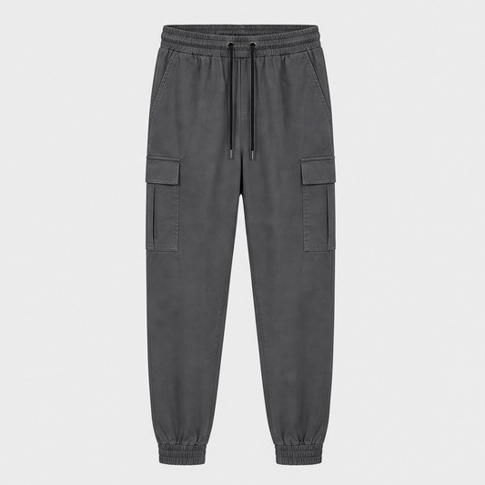 Norden™ – Hybrid Cargo Jogger Trousers with Tapered Cuffs & Drawstring Waist + 50% OFF