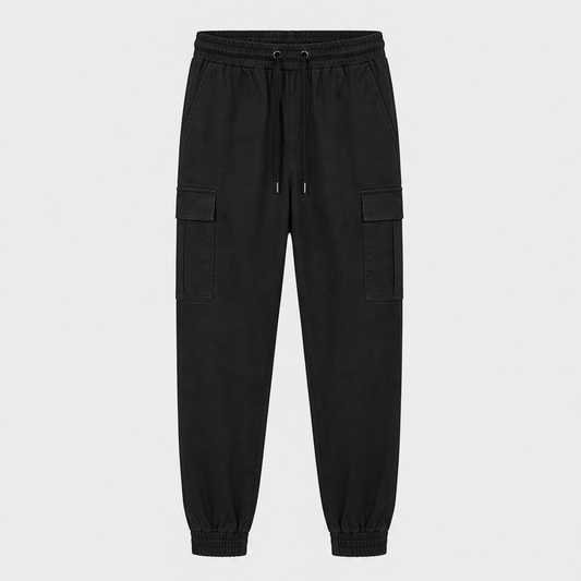 Norden™ – Hybrid Cargo Jogger Trousers with Tapered Cuffs & Drawstring Waist + 50% OFF
